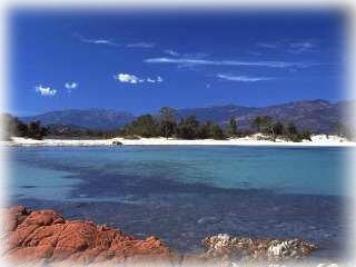 Der Strand von St. Cyprien  -  Blickrichtung West   -   Grossfoto durch anklicken